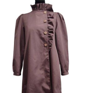 Vintage Misty Harbor Mauve Rain Coat Women's Size 6